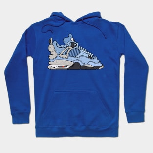 Air Jordan 4 Retro University blue Hoodie